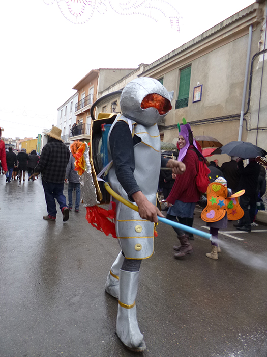 Carnaval Villar del Arzobispo 2014 contra los Agrotóxicos