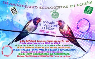 Fiesta 20 Aniversario Ecologistas en Acción